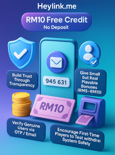 Why choose Heylink free credit at Heylinkslot